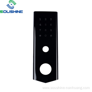Custom IMD/IMF/IML plastic panel for Curved door lock